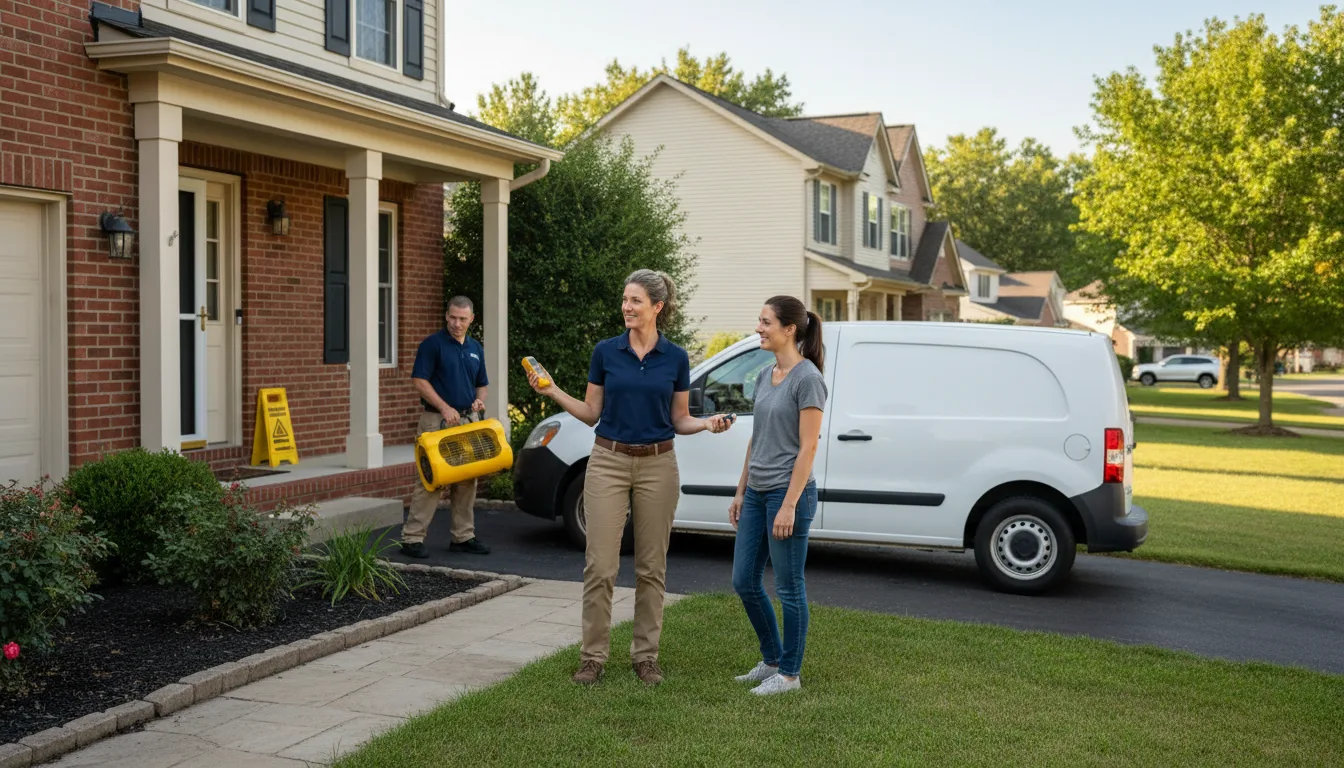 Water restoration image for Water Damage & Restoration Services in Charlevoix, MI